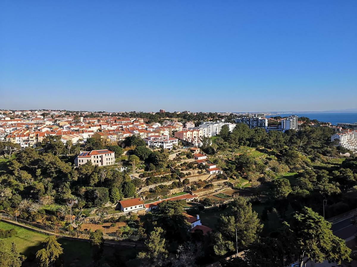 Superb View Over Cascais And The Ocean, With Wonderful Balcony المظهر الخارجي الصورة